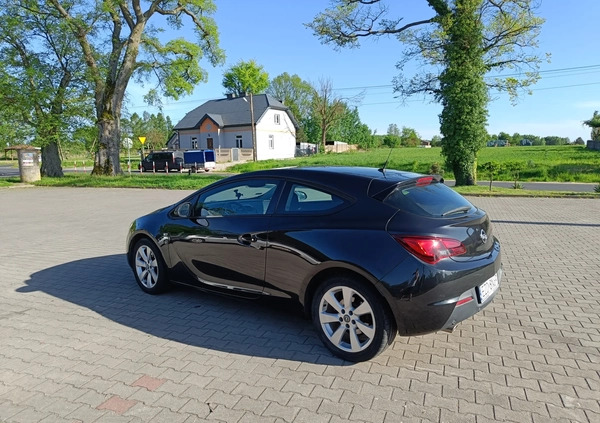 Opel Astra cena 30500 przebieg: 96834, rok produkcji 2012 z Zambrów małe 121